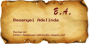 Besenyei Adelinda névjegykártya